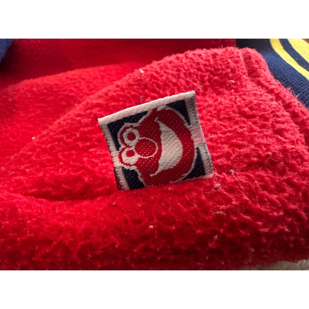 Vintage Sesame Street big bird letterman jacket size 18montbs - Picture 6 of 8